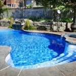 A blue pool in a backyard | The Bug Man serving Smyrna, TN